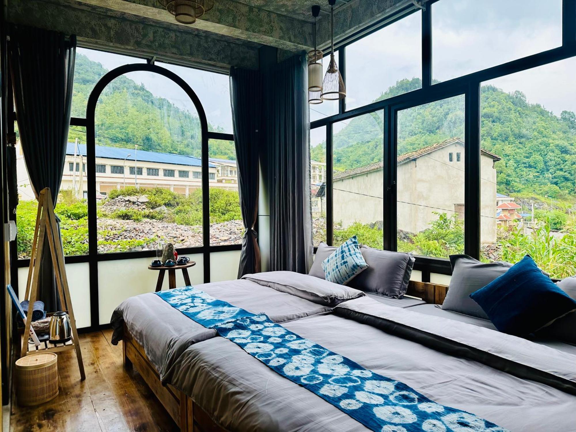 Khoi Homestay And Restaurant Loung Co Esterno foto