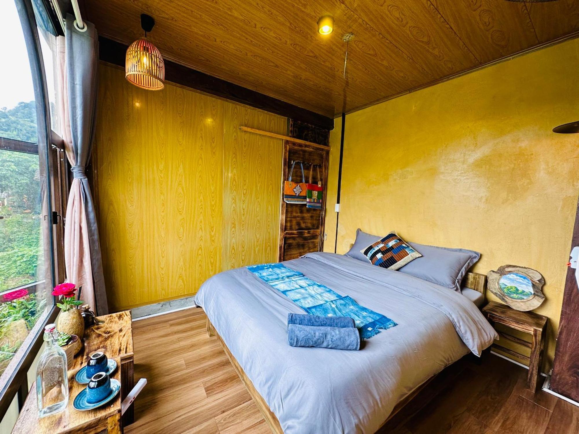 Khoi Homestay And Restaurant Loung Co Esterno foto