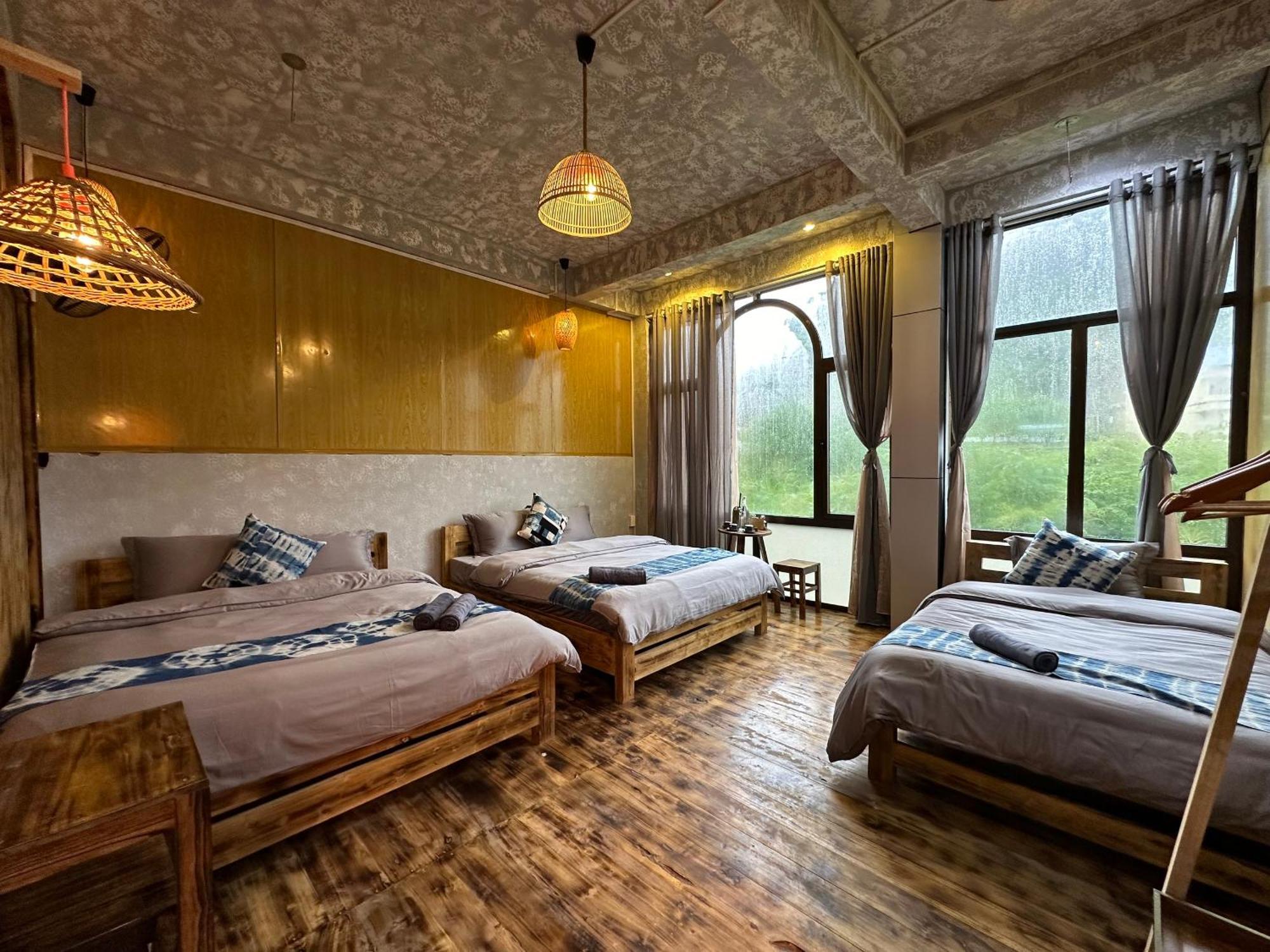 Khoi Homestay And Restaurant Loung Co Esterno foto