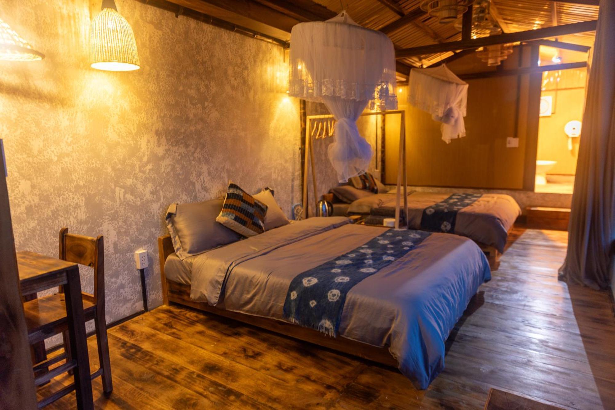 Khoi Homestay And Restaurant Loung Co Esterno foto