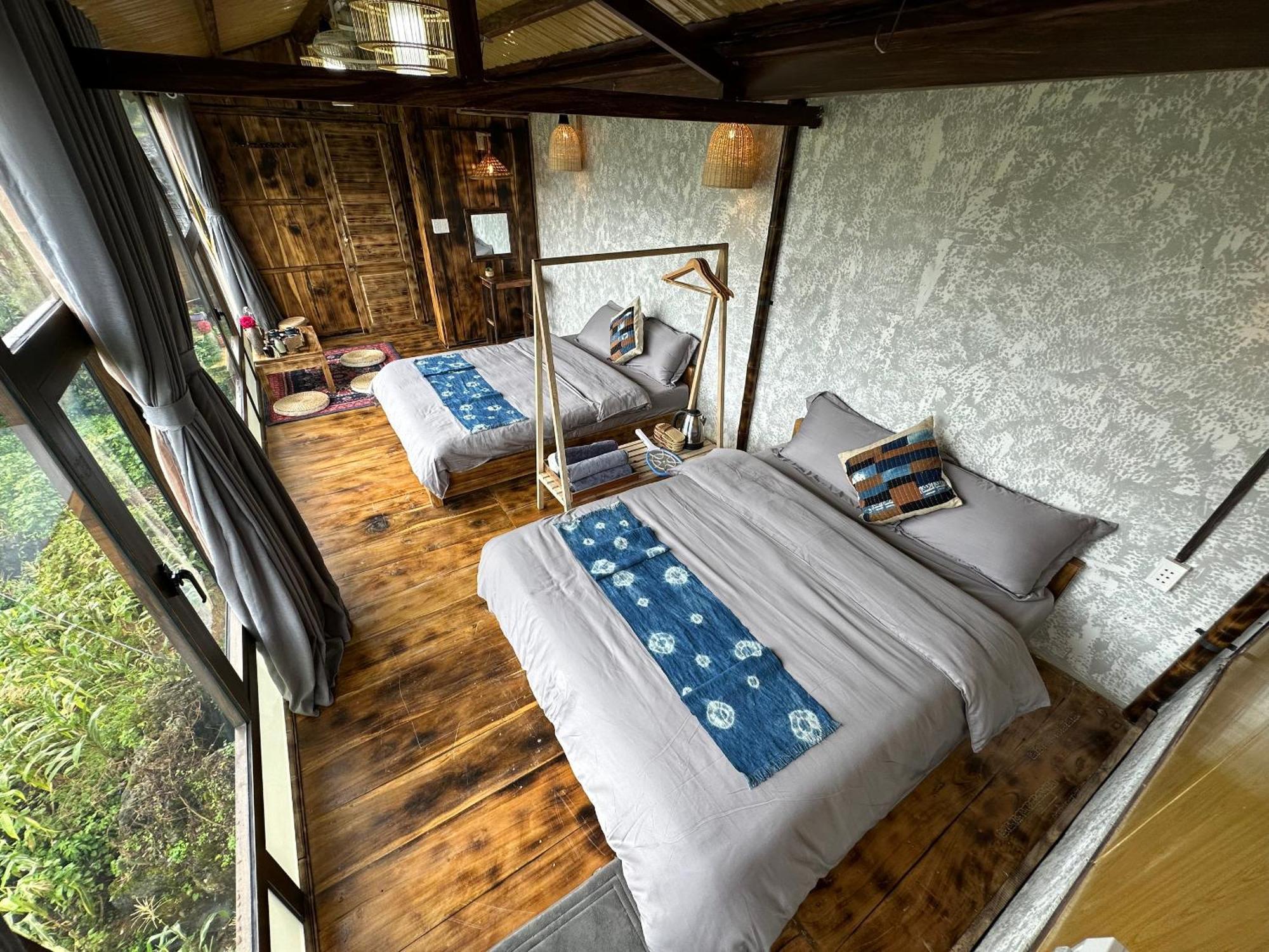 Khoi Homestay And Restaurant Loung Co Esterno foto