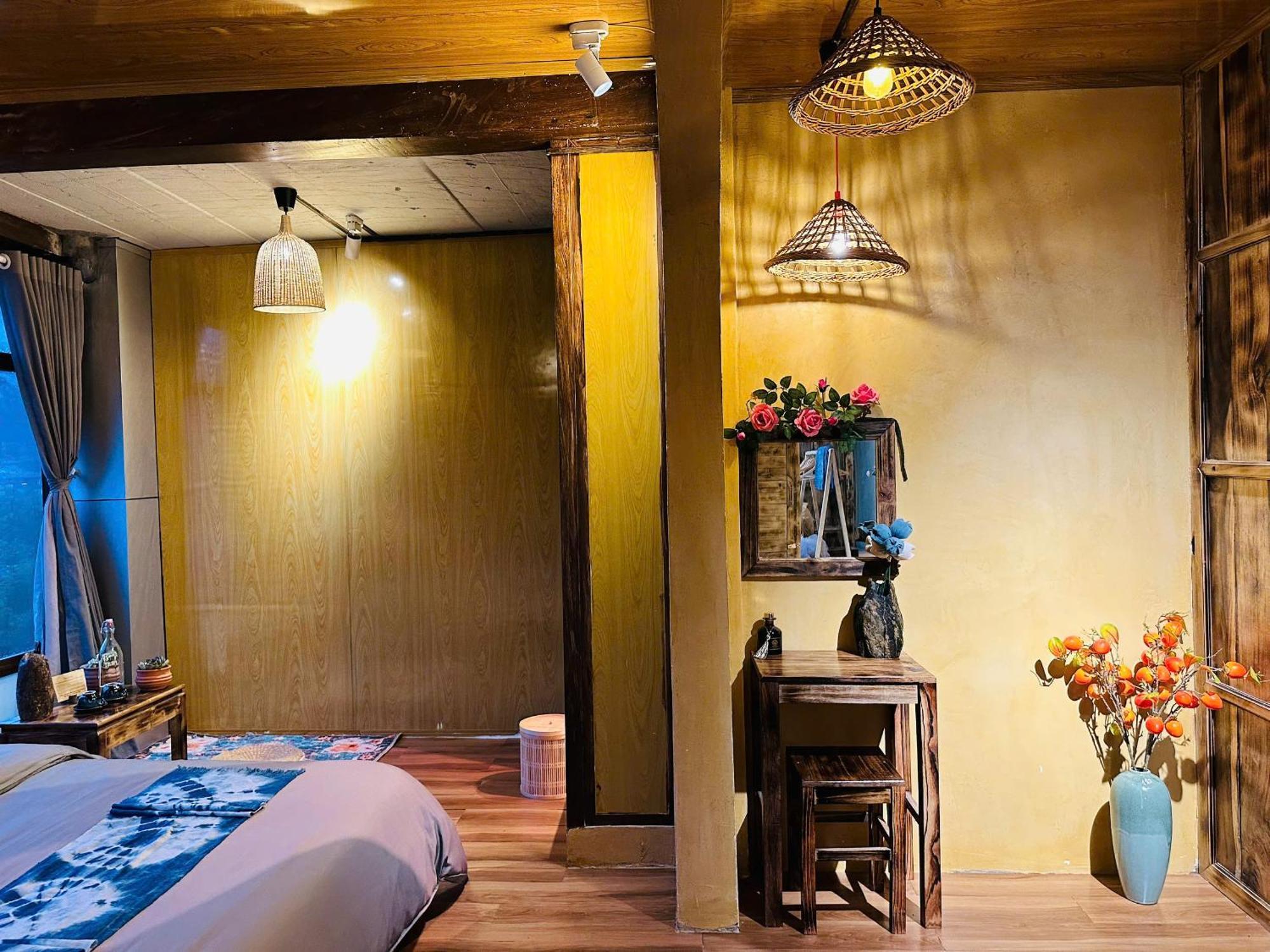 Khoi Homestay And Restaurant Loung Co Esterno foto